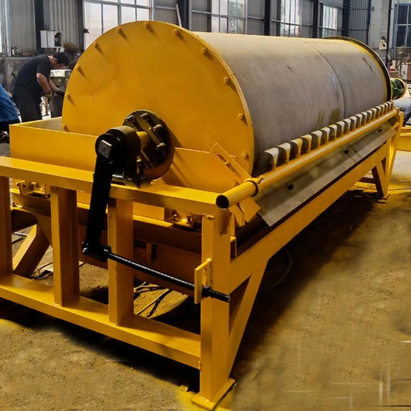 Heavy Medium Permanent Magnetic Drum Separator Limonite Hematite Magnetite Separator CTB/N/S1080 Wet Drum Magnetic Separator