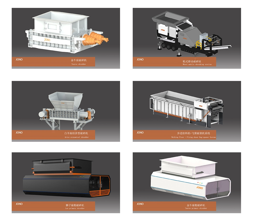 Chinese Manufacturer High Efficient Trommel Screen Waste Treatment Equipment Seperator for Recycling Line